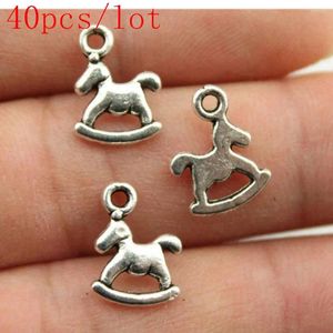 Charms Materials Handmade Jewelry Making Supplies Rocking Horse