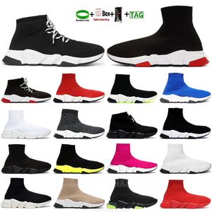 Designer Sock Shoes Scarpe da ginnastica sportive 2.0 Scarpe da ginnastica stringate Casual di lusso Donna Uomo nude glitter graffiti Runners Sneakers Calze moda 36-46