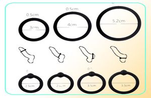 34 PCS Penis Rings Cock Sleeve Delay Ejaculation Silicone Pärled Tid varaktiga erektion Sexiga leksaker för män Vuxna spel7716600