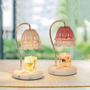 amp European marble melting candle lamp candle table lamp bedroom expansion incense lamp aromatherapy candle melting candle lamp 231228