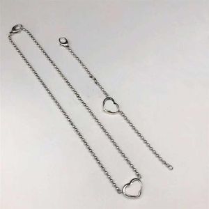 Modedesigner halsband choker silver pläterad halsband högkvalitativ design trend för par kedja smycken leverans255o