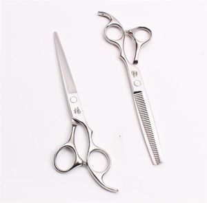 65quot 185cm 440C High Quality Sell Barbers039 Hairdressing Shears Cutting Thinning Scissors Professional Human Hair Sc1716532