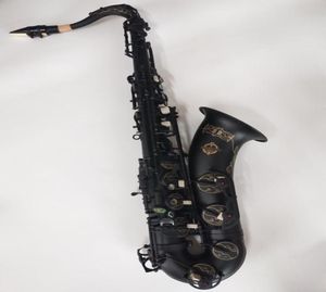 Instrument muzyczny Suzukitenor Jakość saksofonu mosiężne ciało czarny nikiel złoty sakso