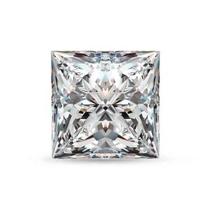 Kamienie szlachetne Kamienie Moissanite 3 5 mm do 10 mm D Kolor VVS1 Księżniczka Cut Lose Kulki Diament dla kobiet biżuteria