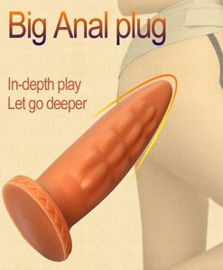 Neue Super Große Anal Plug Großen Butt Plug Perlen Anus Dilatator Expansion Stimulator Prosate Massager Anal Dildo Erotische Sex Spielzeug9791697