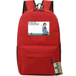 Yukizome Kukuri mochila K King day pack Bela bolsa escolar com estampa de desenho animado mochila esportiva mochila ao ar livre