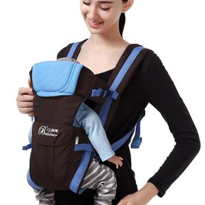 Baby 2-30 Months Breathable Front Facing 4 in 1 Infant Comfortable Sling Backpack Pouch Wrap Baby Kangaroo Adjustable 231228