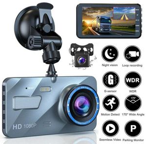 4quot 25D HD 1080p Dual Lens Car DVR Video Recorder Dash Cam Smart GSensor Bakkamera 170 graders vidvinkel Ultra HD Resoluti6135575