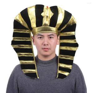 Basker påsk hatt rolig kontrast färg orm huvudkläder kläd upp rollspel randig fest egyptisk för prestanda