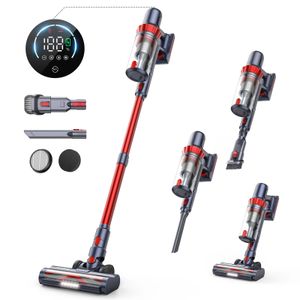 Honiture Cordless Vacuum Cleaner 33Kpa 400W Touch Screen 50 Mins for Carpet Pet Hair Home Appliance Aromatherapy Function 231229