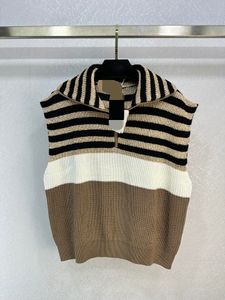 1209 2024 Runway Autumn Märke samma stil tröja ärmlös besättning nacke nacke cardigan womens kläder hög kvalitet kvinnor weilanb964