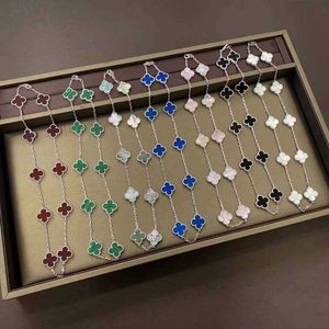 Link Luxury Bracelet Designer Jewelry Chain Vanca Kaleidoscope 18k Gold Van Clover Браслет с сверкающими кристаллами и бриллиантами Идеальный подарок для женщин Mkrt Mkrt