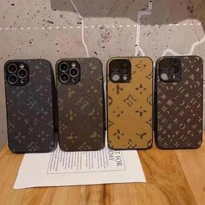 Luksusowy projektant marki Pose Telefone na iPhone 14 15 Promaks 11 12 13 Pro Max 15pro 14pro Mash Cover Pu Skórzana obudowa L