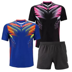 シャツティバール卓球男性のためのテニスジャージPingPong ClothSportswearトレーニングブルーミングTシャツグループ購入通気性シャツを購入する
