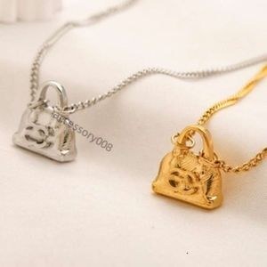 Pendant Necklaces Cute Lucky Elephant Choker Necklace Set Animal Stainless Steel Charm Pendant Women Sister Couple Collar Fashion Gold Chain