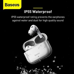 Kulaklıklar Baseus W3 TWS Bluetooth 5.0 Kulaklık Kablosuz Kulaklık Kulaklığı Gerçek Kablosuz Kulaklıklar İPhone 13 için Handfree Samsung Xiaomi