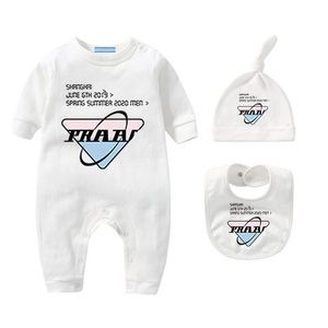 Rompers babykläder nyfödd designer sätter nyfödda jumpsuits märke flickor pojkar onesies p pojke romper lyx jumpsuit barn bodysuit över dh7dp