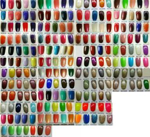 209色利用可能な6x Soakoff Nail Art UV LEDジェルポリッシュ1xトップコート1xベースプライマーコートは硬化してニスを硬化させますQ5319355