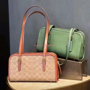 Дизайнеры Cooach Bag New Koujia Swingzip модная и универсальная сумка для подмышки со старым цветочным блоком одно плеч