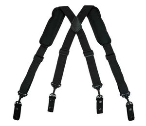 Hängslen Melotough Tactical Suspenders Suspenders for Duty Belt med vadderad justerbar axel Militär Tactical Suspender 22126219206