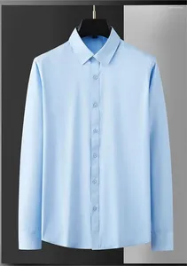 Herrenhemden O16, atmungsaktiv, weiß, professionelles Hemd, schlankes Business-Langarm-Mann-Arbeitskleidung