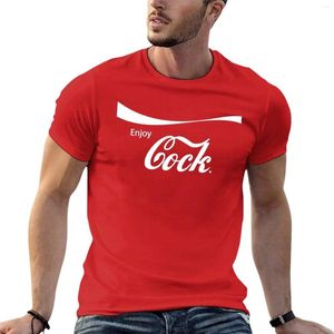 Herren-T-Shirts, genießen Sie Cock-T-Shirt, koreanische Mode, schnell trocknende Herrenbekleidung