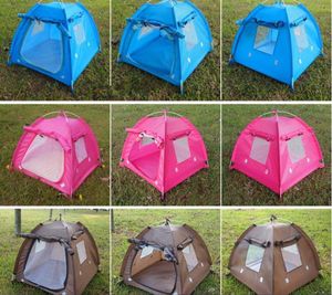 Foldable Dogs Cats Tent House Pets All Seasons Dirtresistant Outdoor Camping Home Travel House Pet Tent4277669