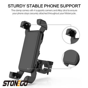 Innehavare Universal Premium Bike Phone Holder Stand Mount Motorcykeltillbehör Perfekt för cykel eller motorcykelentusiast