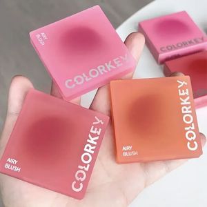 Colorkey Blush Nude Color Impermeabile Facile da opacizzare Viso Illuminante e Contouring Palette più lucida 231229