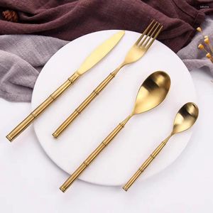 Flatware Sets All Gold Style For My Client