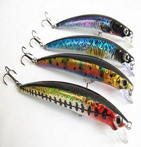 Minnow Yem Balıkçılık Cazibesi Plastik Sert Yem Fırlatma Balıkçılık Yemleri Balıkçılık Tackle Yüzen Çin Kancası 105mm13G8332733