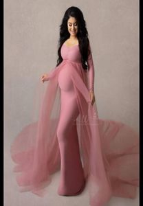 임산부 드레스 POROGRAPH PROPS 임산부를위한 어깨없는 임신 긴 드레스 Maxi Gown Baby Showers Po Shoot C34634787