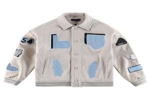 Mens Ceket Beyzbol Markası L Vintage Bomber Coats Mektubu Nakış Sonbahar Erkek Hip Hop Gevşek Varsity NQ3S Sıcak Tut X XL M8275609