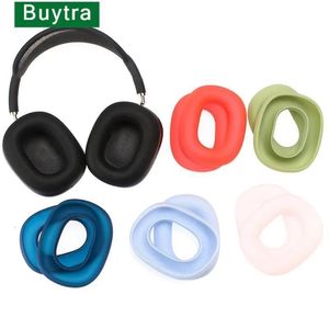 Tillbehör hörlurar tillbehör varma! 1Pair Earpads för AirPods Max Earpad Replacement Sweat Proof Ear Cushions täcker hörlurarna öronpad