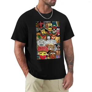 Męskie topy czołgowe #259 - Unikalna PNG Culture II artysta Nathalie le Riche T -shirt Szybkie suszenie dla chłopca T Shirt Men