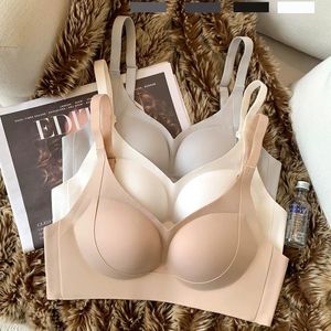 Reggiseni Pl-Out Intimo nudo Donna Seni piccoli Pl Insieme per mostrare una grande coppia di retrazione anti-abbassamento Flawless Back Reggiseno senza ferretto Er Ot9Bv