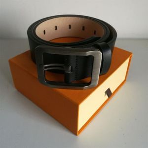 New Cool Designer belt high quality designers belts smooth buckle beltss Luxury Accessories with orange box242f