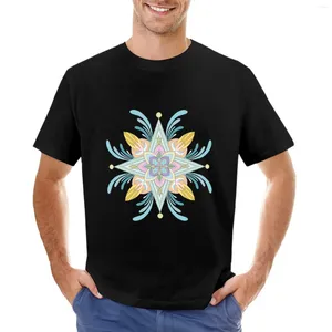 Мужские топы на бретелях, футболка Ocean Poseidon Mandala, кавайная одежда, черная футболка, летний топ для мужчин