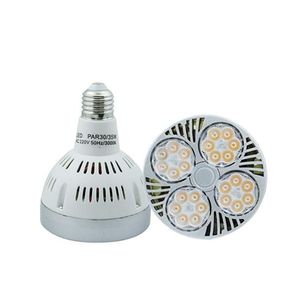 LED ampuller 15W 24W 35W PAR30 Spot Aydınlatma E27 Proje İzleme için Spot Işığı Işık 15 Derece Işın Açısı BBS OSRAM DROP TESLİMİ DHSFS