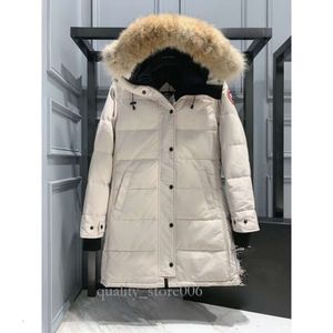 Designer Women Canadian Goose Mid Length Version Puffer Down Womens Jacket Down Parkas Winter Thick Warme Coats Windproect Streetwear 349