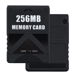 Cartão de memória preto de 256 MB para PS2 PLAYSTATION 2 Salvar dados de jogo Módulo de memória stick 256 MB de alta qualidade NAVIO RÁPIDO