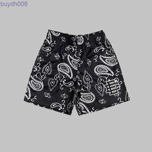 2024 Pantaloncini da spiaggia alla moda da uomo e da donna Designer della costa occidentale Ericemanuelsshorts Casual Muscle Fitness Sport Pantaloni da quartiere americani con rete traspirante Loo U5sm