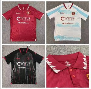 2324 Salernitana Soccer Jerseys #7 Ribery Bonazzoli Belec Coulibal Gyomber Jaroszyński Vestiti da Calcio Home Away Trzecia czwarta czwarta koszulka piłkarska