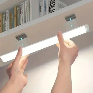 Drahtlose LED Nachtlicht Motion Sensor Licht Schrank Nacht Lampe Für Küche Schlafzimmer Detektor Licht Schrank Treppe Hintergrundbeleuchtung