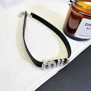 Miao mumu gargantilha colar preto colar osso feminino pequeno vento perfumado neckchain ins corrente curta neckband miu