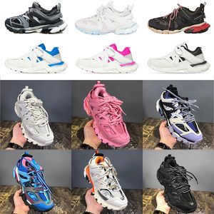 Triple Casual Shoes s Track 3.0 Sneakers Transparent Nitrogen Crystal Outsole Running Shoes Mens Womens Trainers Black White Green Eur 35-45