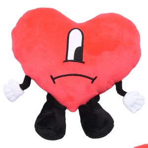 Charms Red Love Heart Un Verano Sin Ti Bad Bunny Movies Tv P Dolls Toy Kuscheltiere Fashion Singer Artist Pp Cotton Living Home D Dhazz