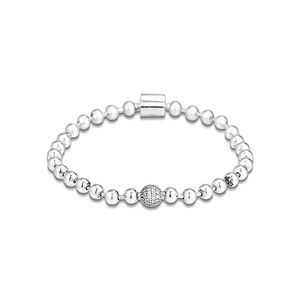 女性用のCKKブレスレットビーズ用ブレスレットPave Bracelet Silver 925 Sterling Jewelry Pulseras Mujer Men CX200704307L