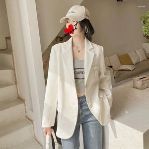 Women's Suits UNXX 2023 White Suit Jacket Spring And Autumn Casual Temperament All-match Fashion Top High-end Sense Blazer