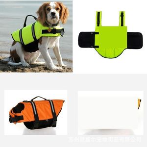 Vêtements de chien Maillot de bain FL Taille Summer Outdoor Flottabilité réfléchissante Formation d'eau pour animaux de compagnie Veste de sauvetage Sports Wear Drop Livraison Ot9Pa